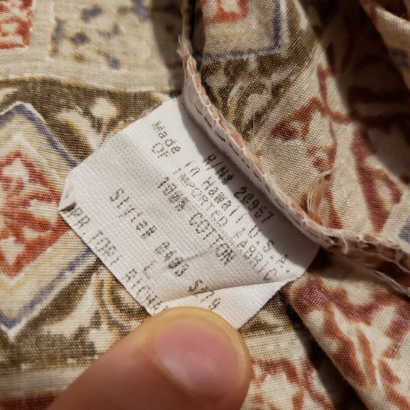 Tori Richard Hawaiian Button Up Shirt Multi-color Men's Large L Beach Honolulu - Picture 7 of 9